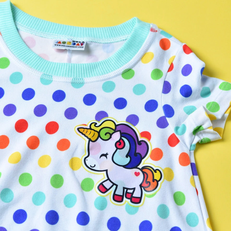 Pijama Vestido Unicornio Puntitos 🦄