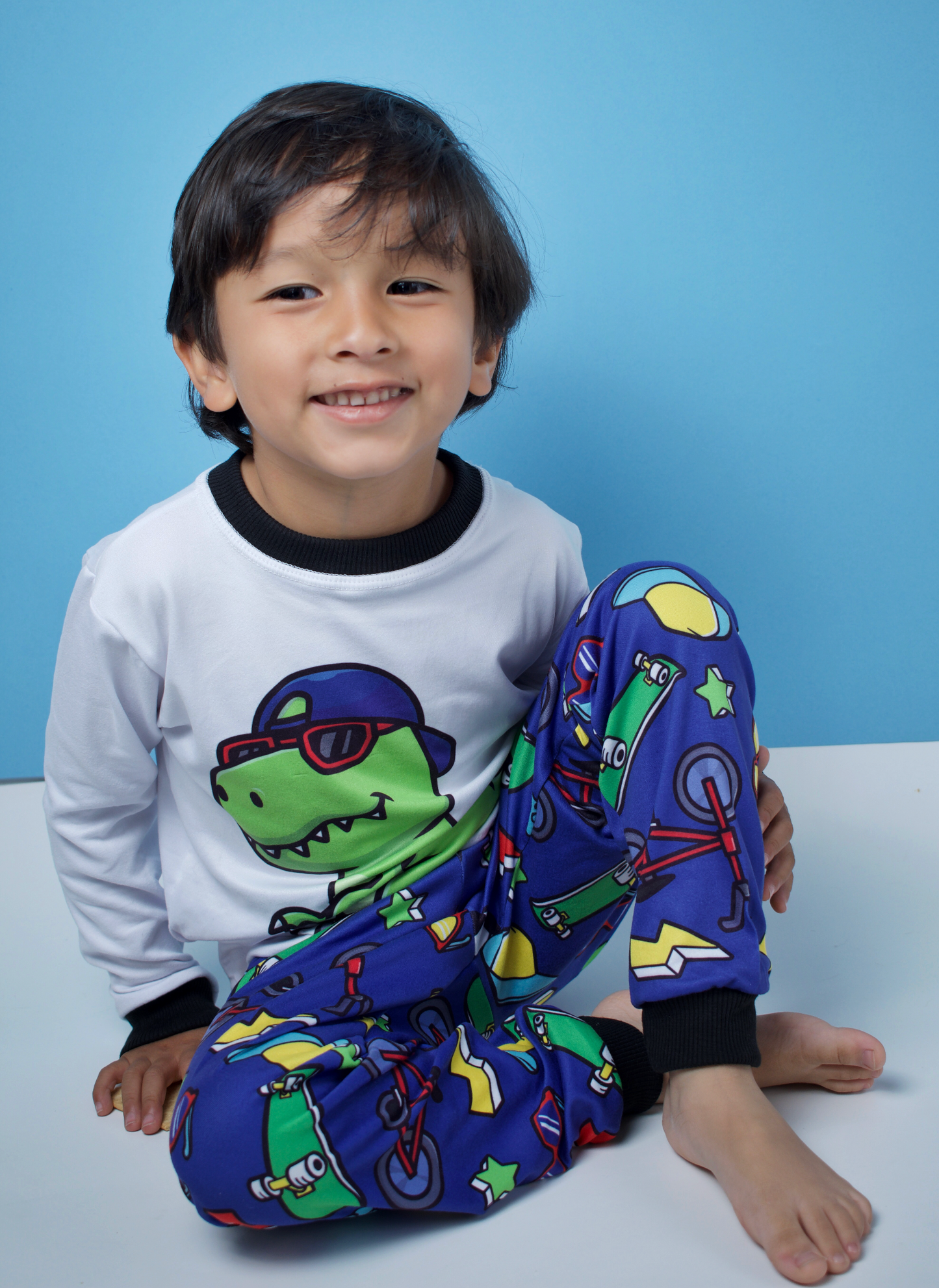 Pijama Roko, el Dino en Bici 🚲