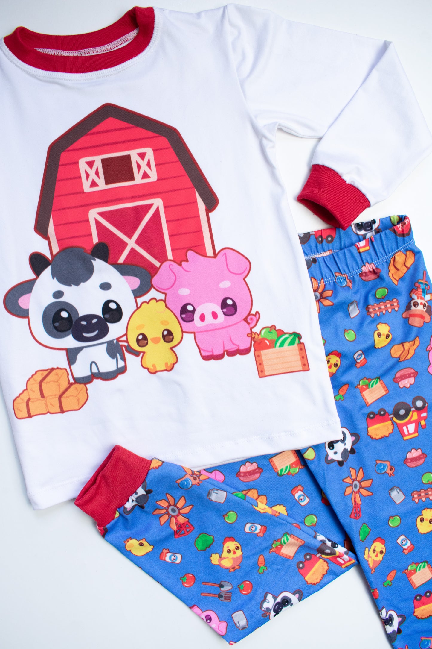 Pijama Granjita Feliz 🐮🐷