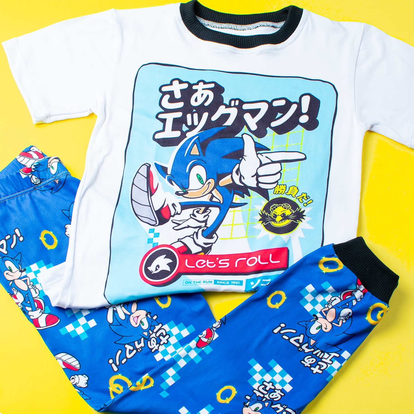 Pijama Sonic Zoom ⚡