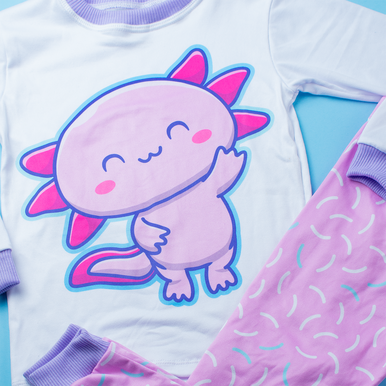 Pijama Axolote Rosa