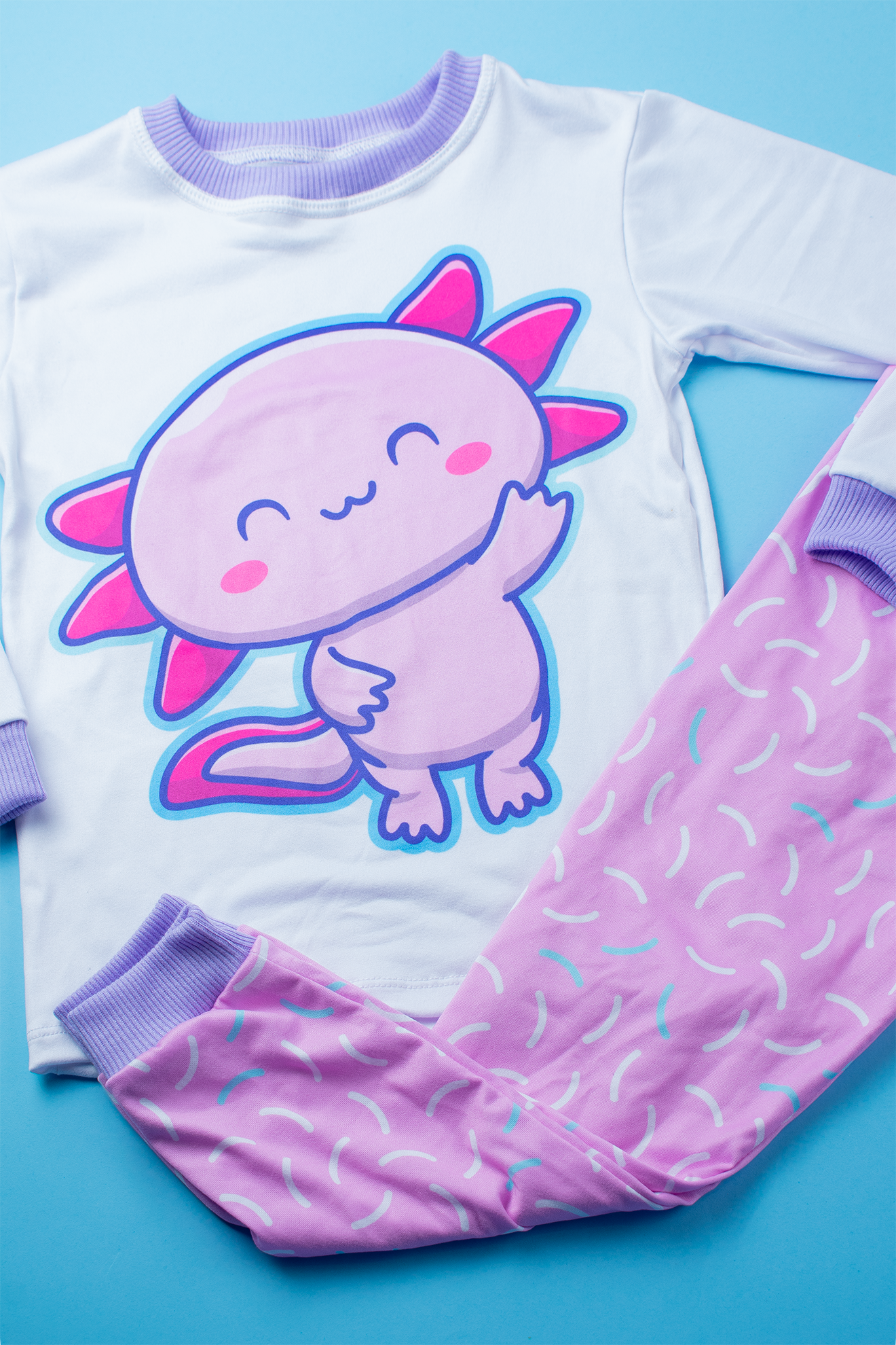 Pijama Axolote Rosa