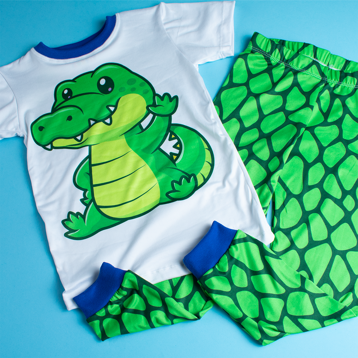 Pijama Lilo, el Cocodrilo Aventurero 🐊