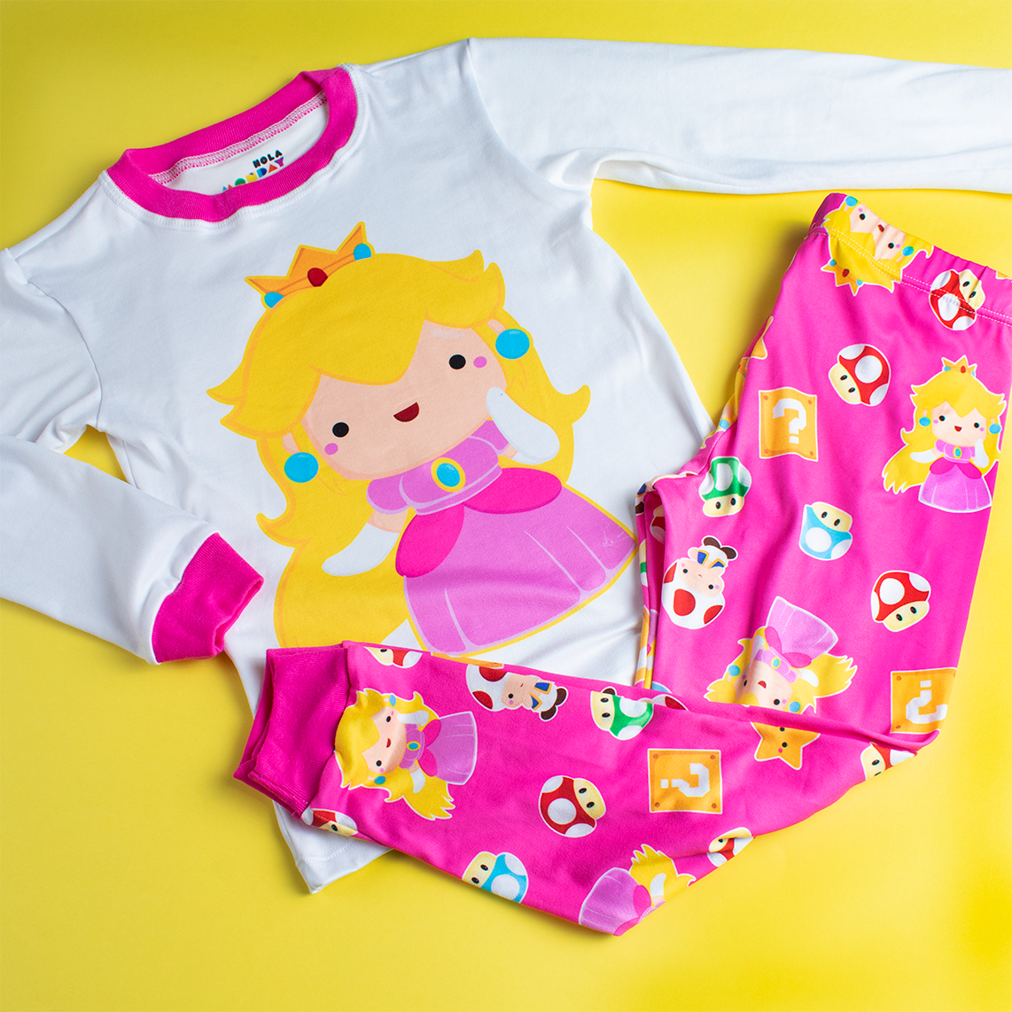 Pijama Peach, la Dulce Rosa 🍑