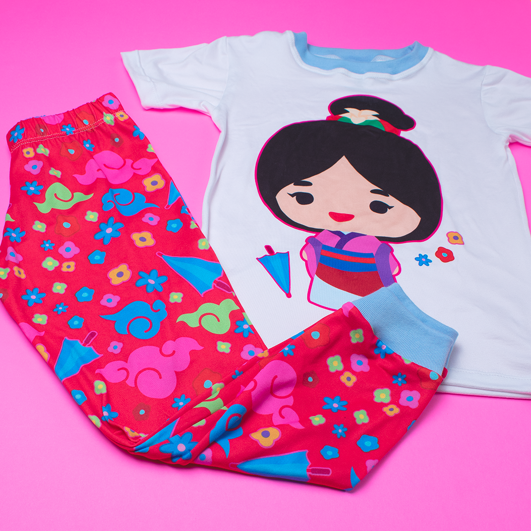 Pijama Mulán, la Valiente ✨