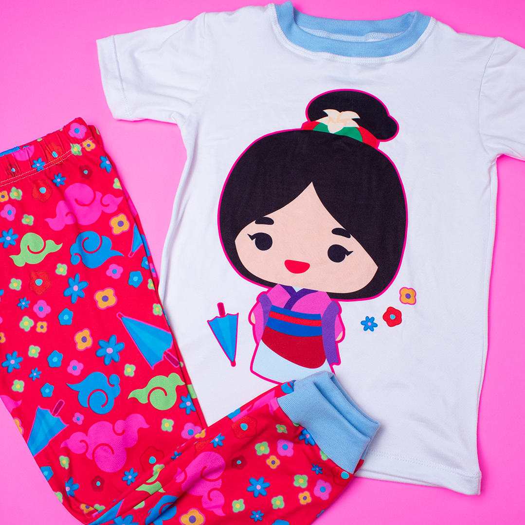 Pijama Mulán, la Valiente ✨