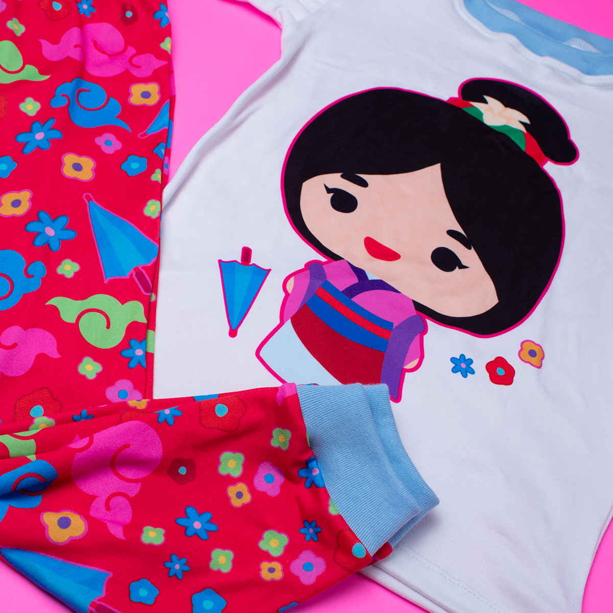Pijama Mulán, la Valiente ✨