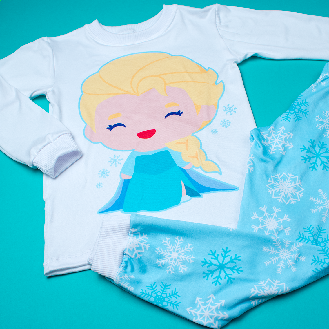 Pijama Elsa, la Reina del Hielo ❄️