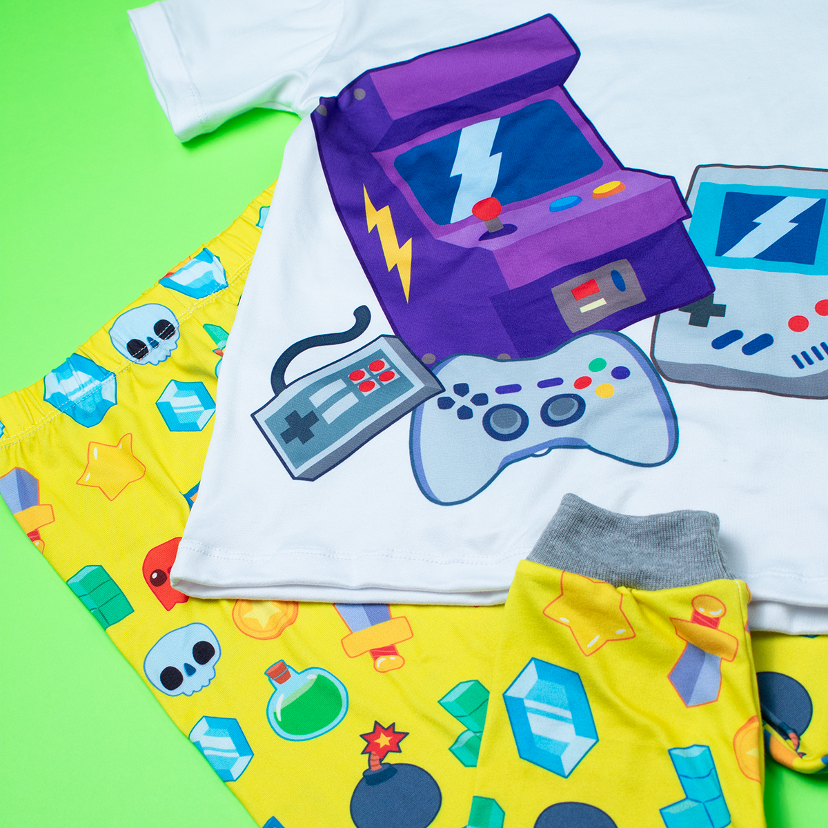 Pijama Gamer Amarillo 🎮