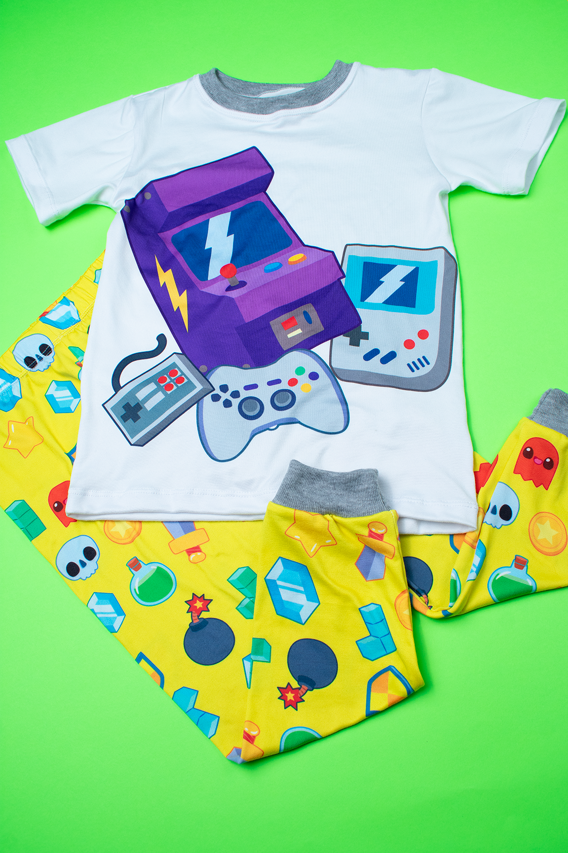 Pijama Gamer Amarillo 🎮
