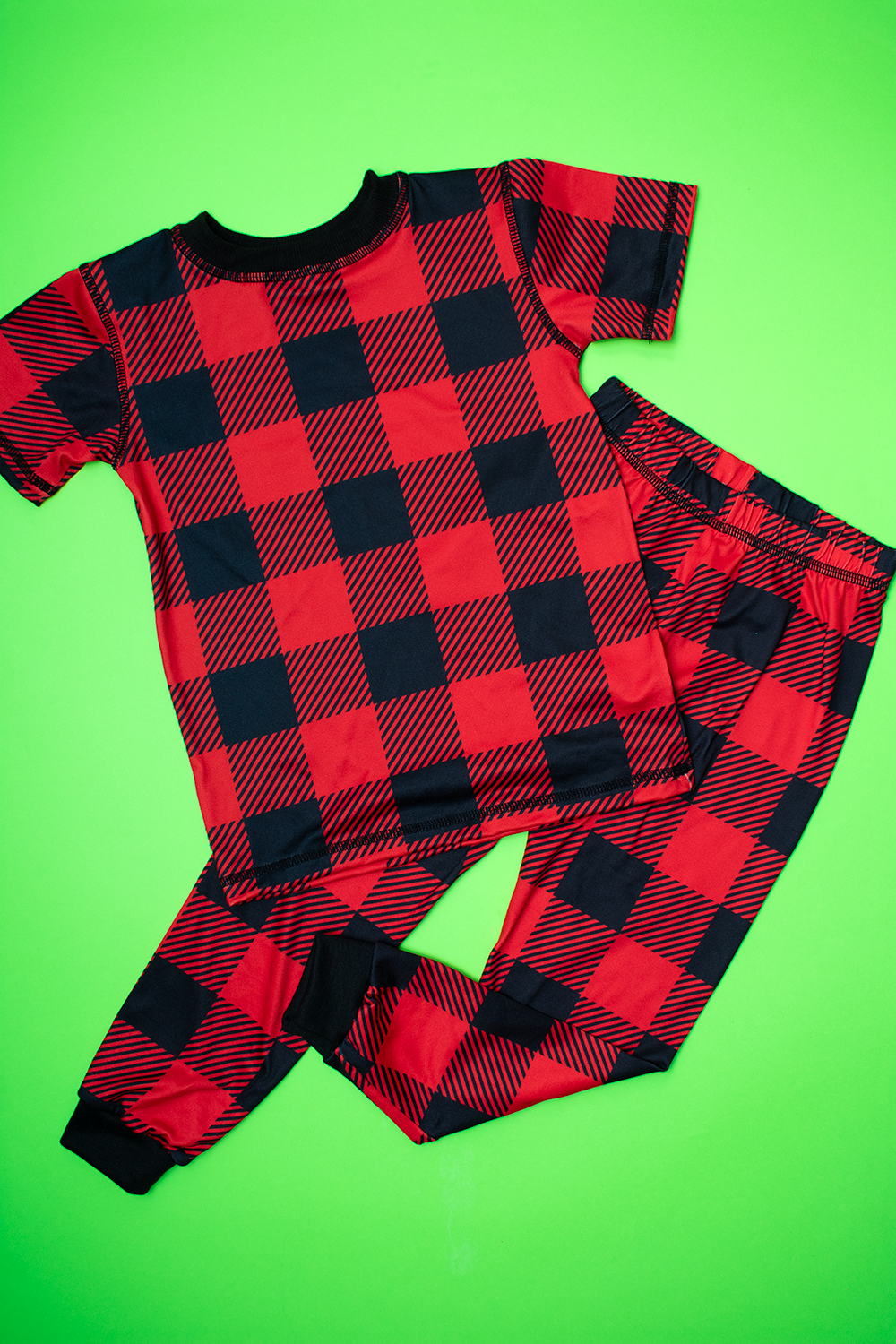 Pijama Navidad Clásica Cuadros 🎄 (Familiar)