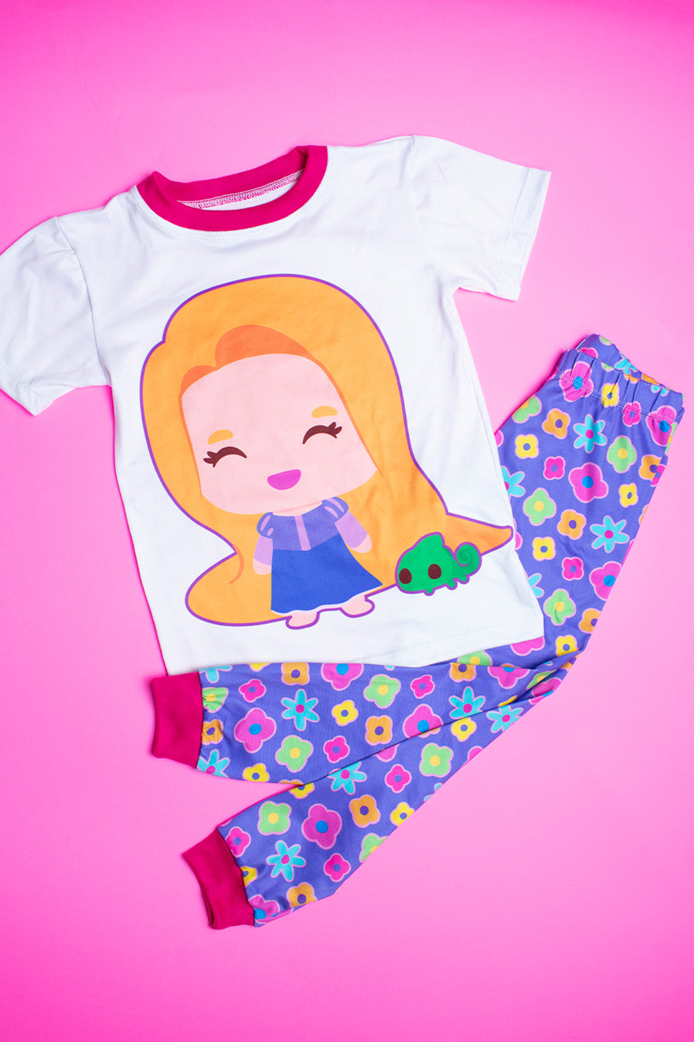 Pijama Rapunzel, la del Cabello Infinito 💛