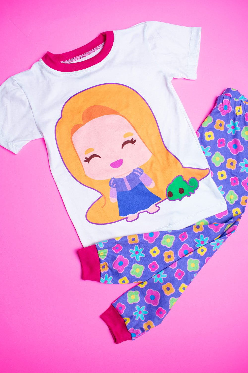 Pijama Rapunzel, la del Cabello Infinito 💛