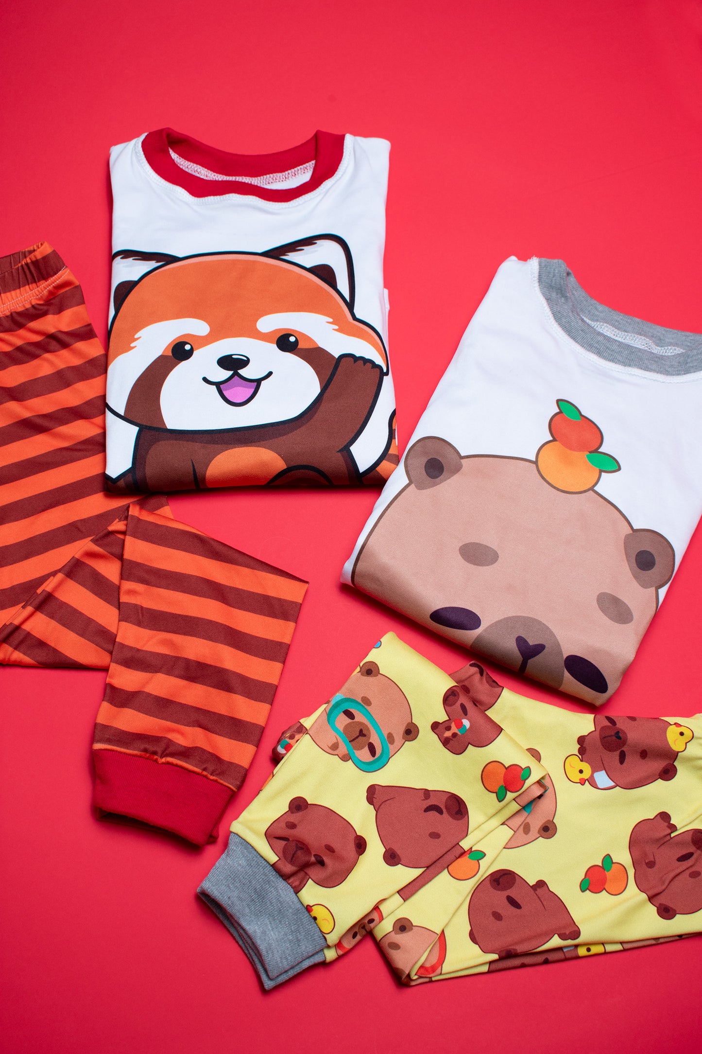 Pijama Panda Roja, la Curiosa 🦊