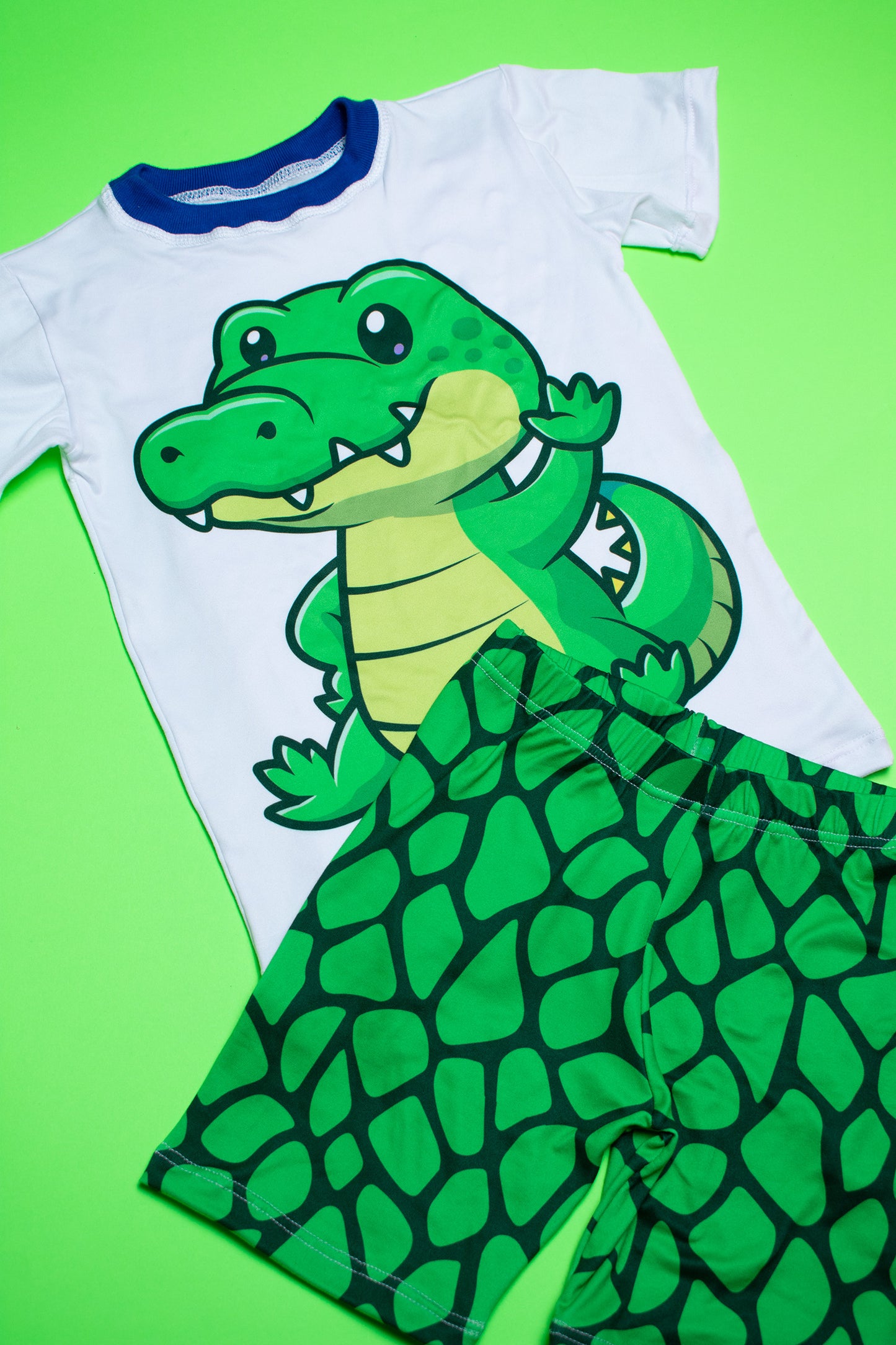 Pijama Lilo, el Cocodrilo Aventurero 🐊