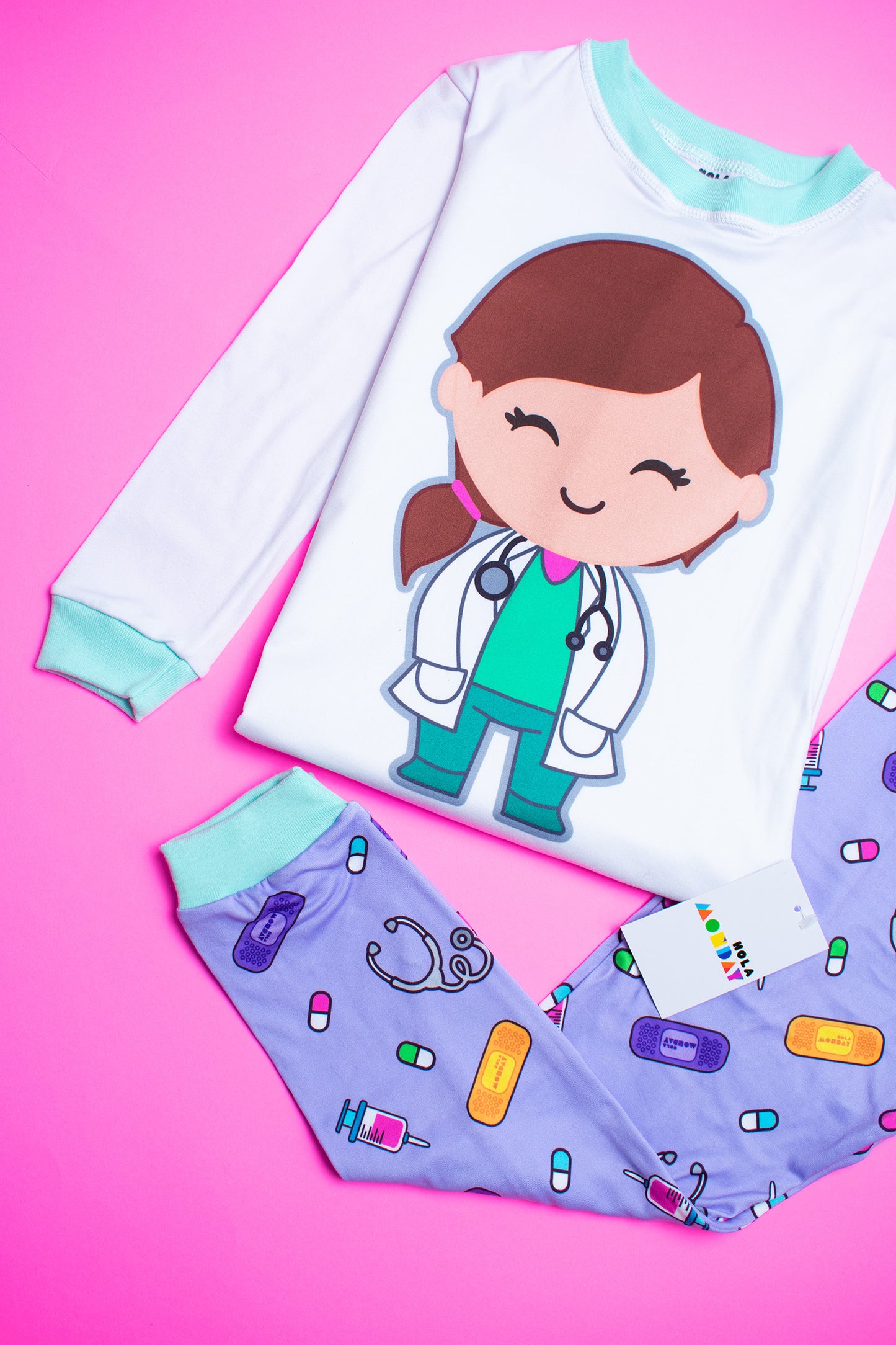 Pijama Clara, la Doctora de Abrazos 🩺