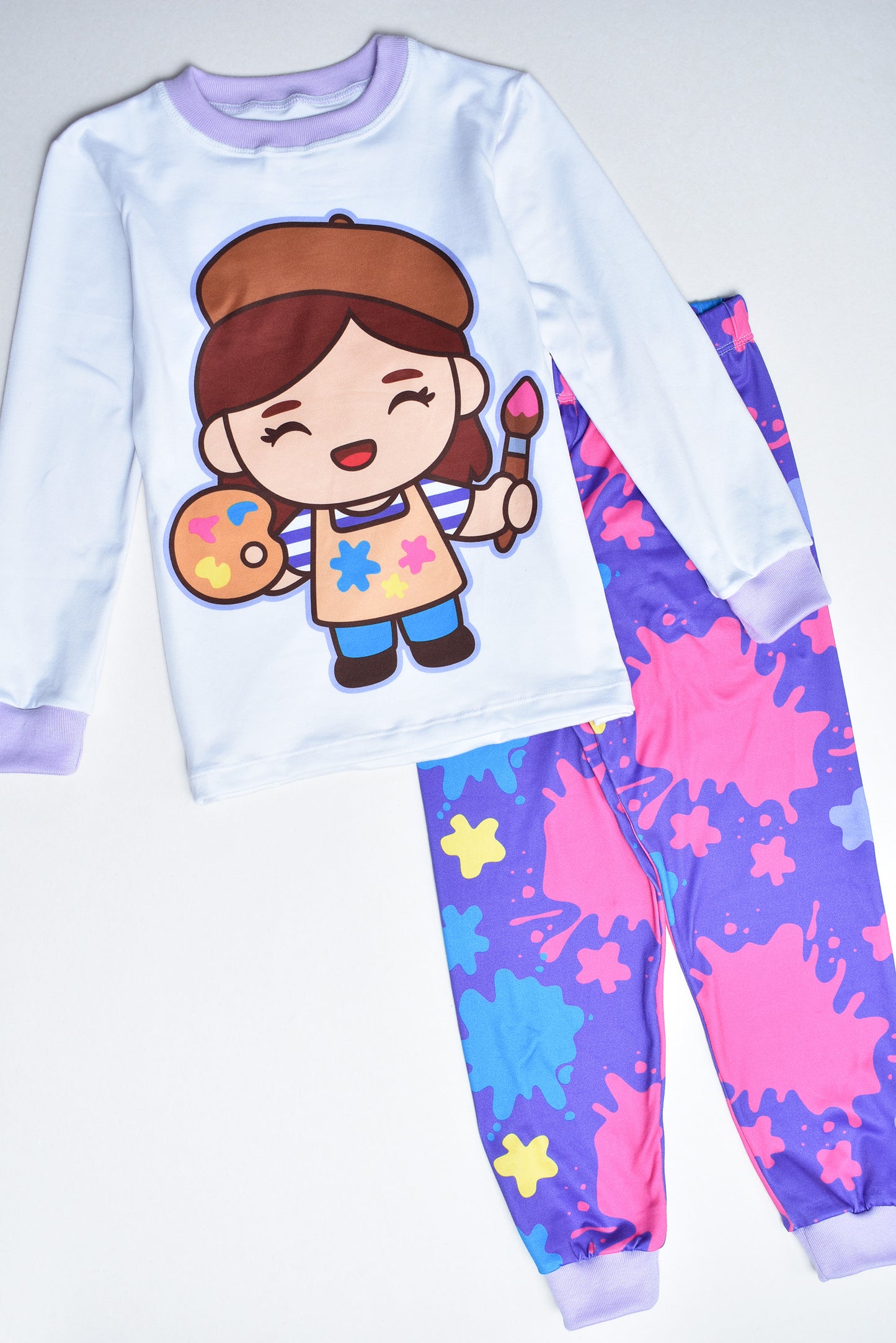 Pijama Sofia, la niña Artista 🎨
