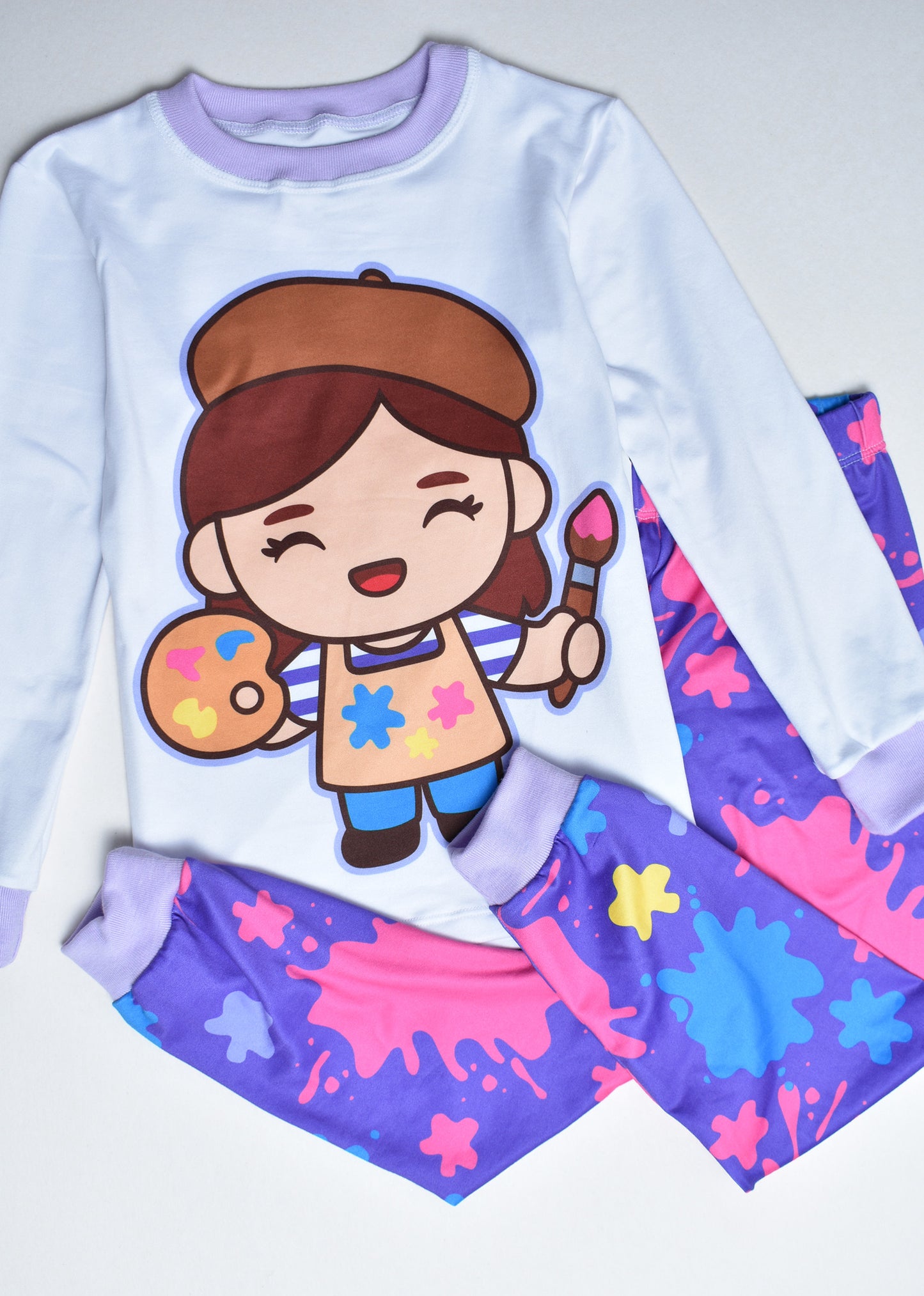 Pijama Sofia, la niña Artista 🎨