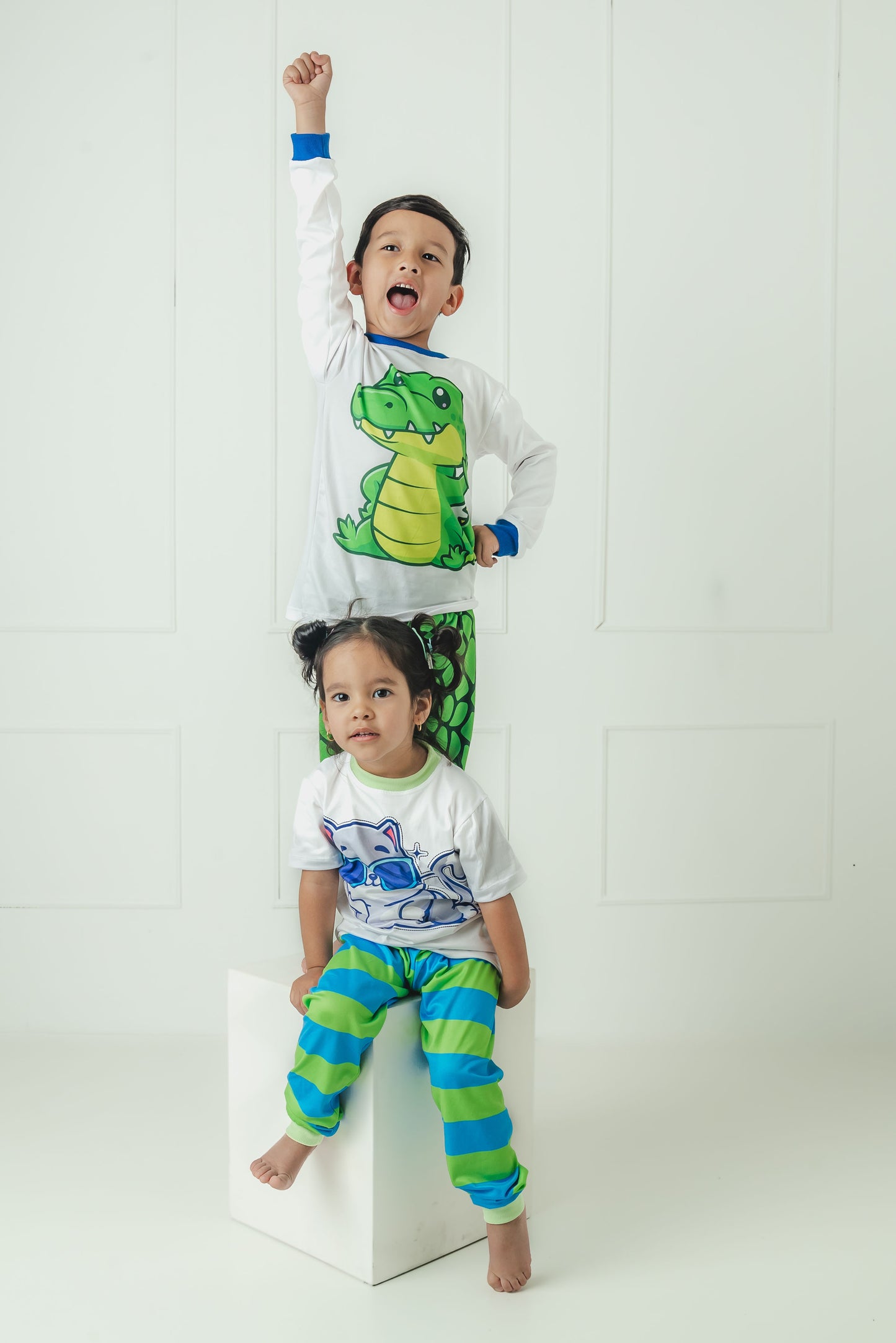 Pijama Lilo, el Cocodrilo Aventurero 🐊