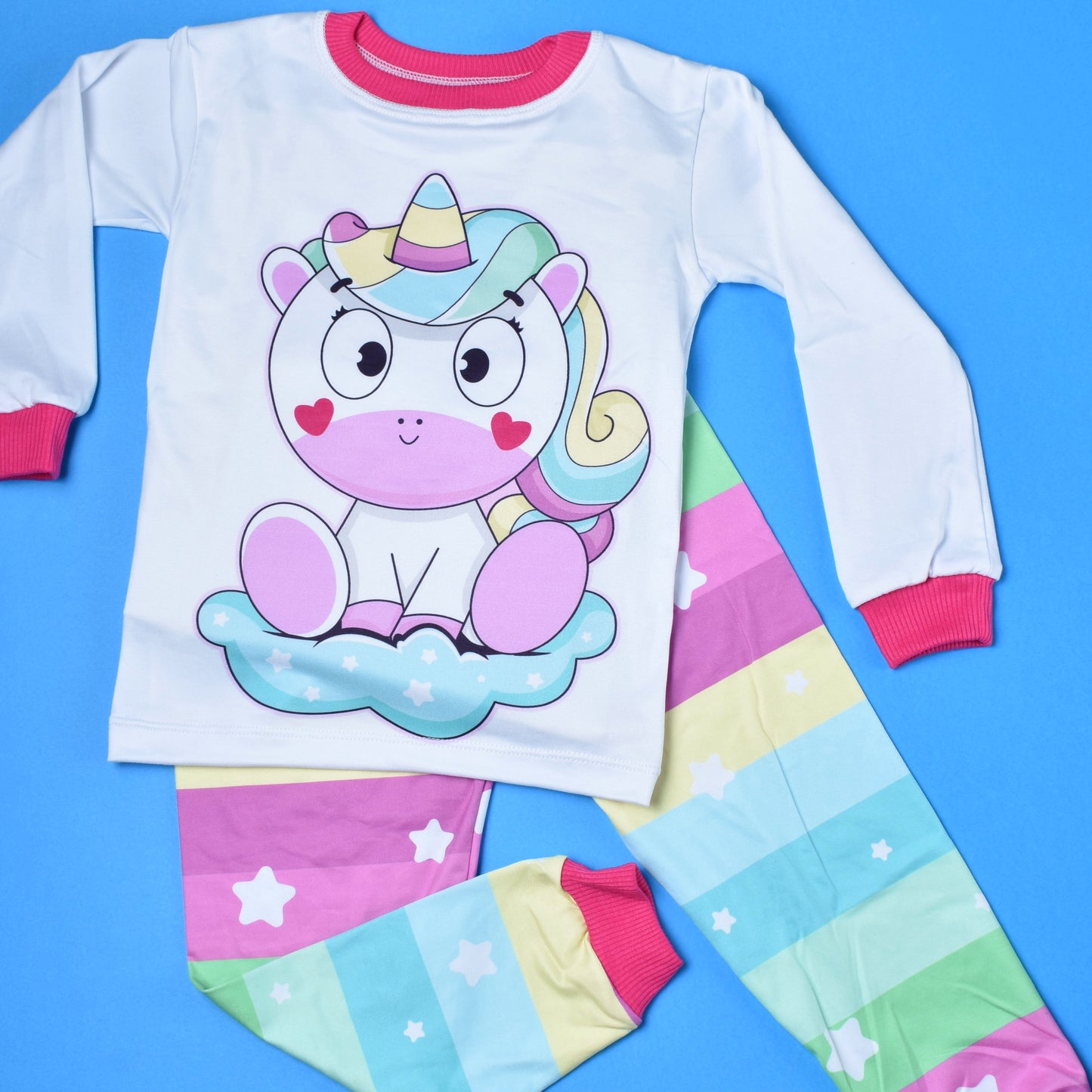 Pijama Unicornio en Pastel 🦄