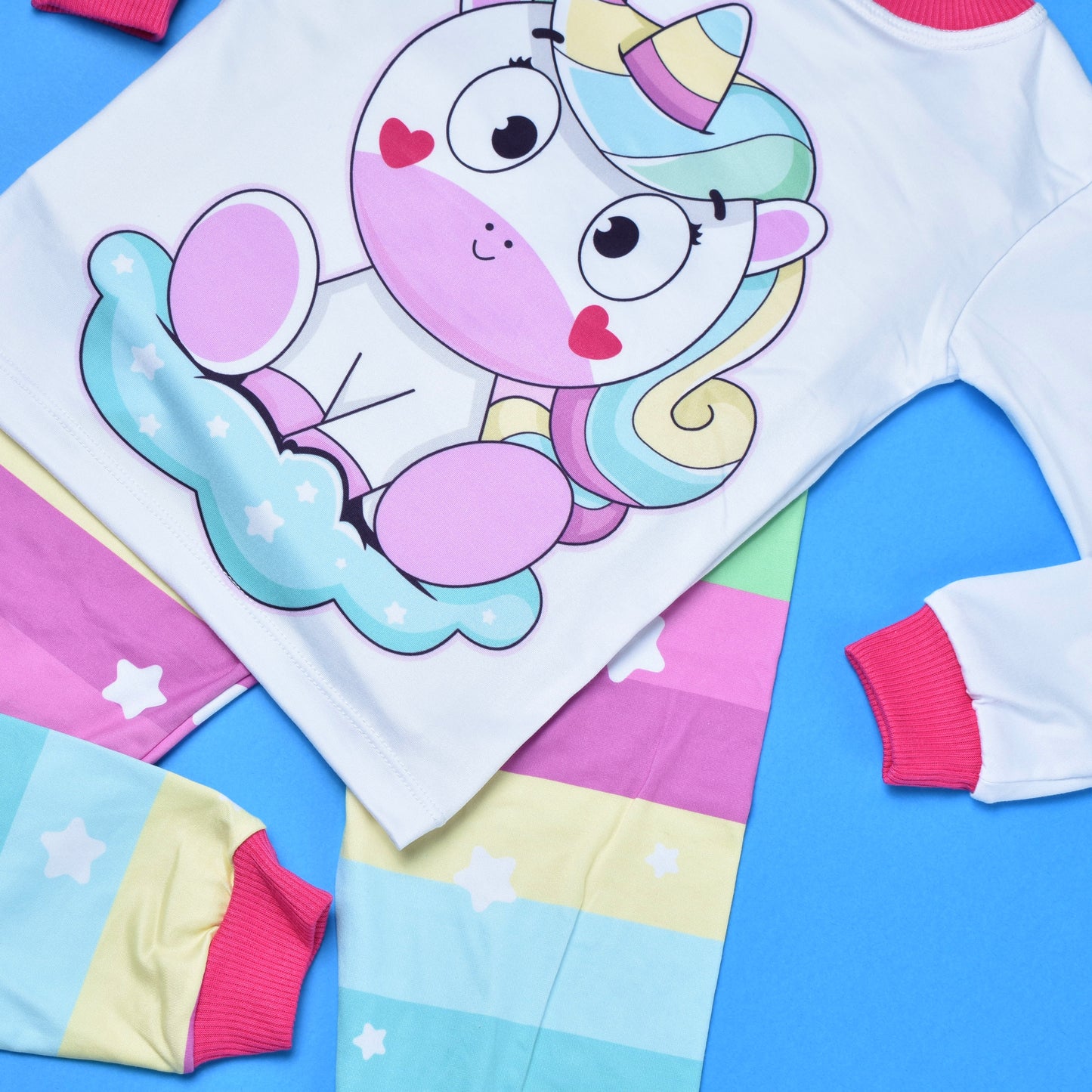 Pijama Unicornio en Pastel 🦄