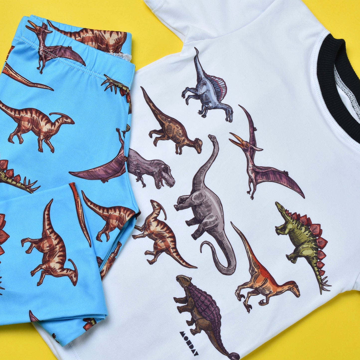 Pijama Dinosaurios Acuarela