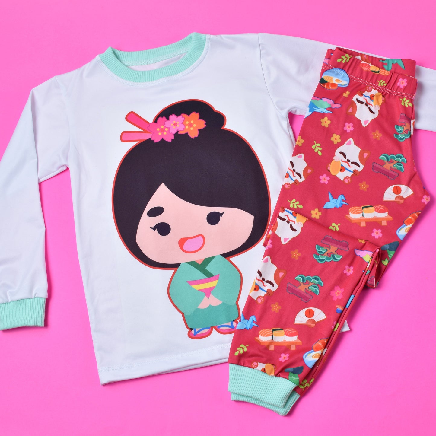 Pijama Niña Japón 👘🇯🇵