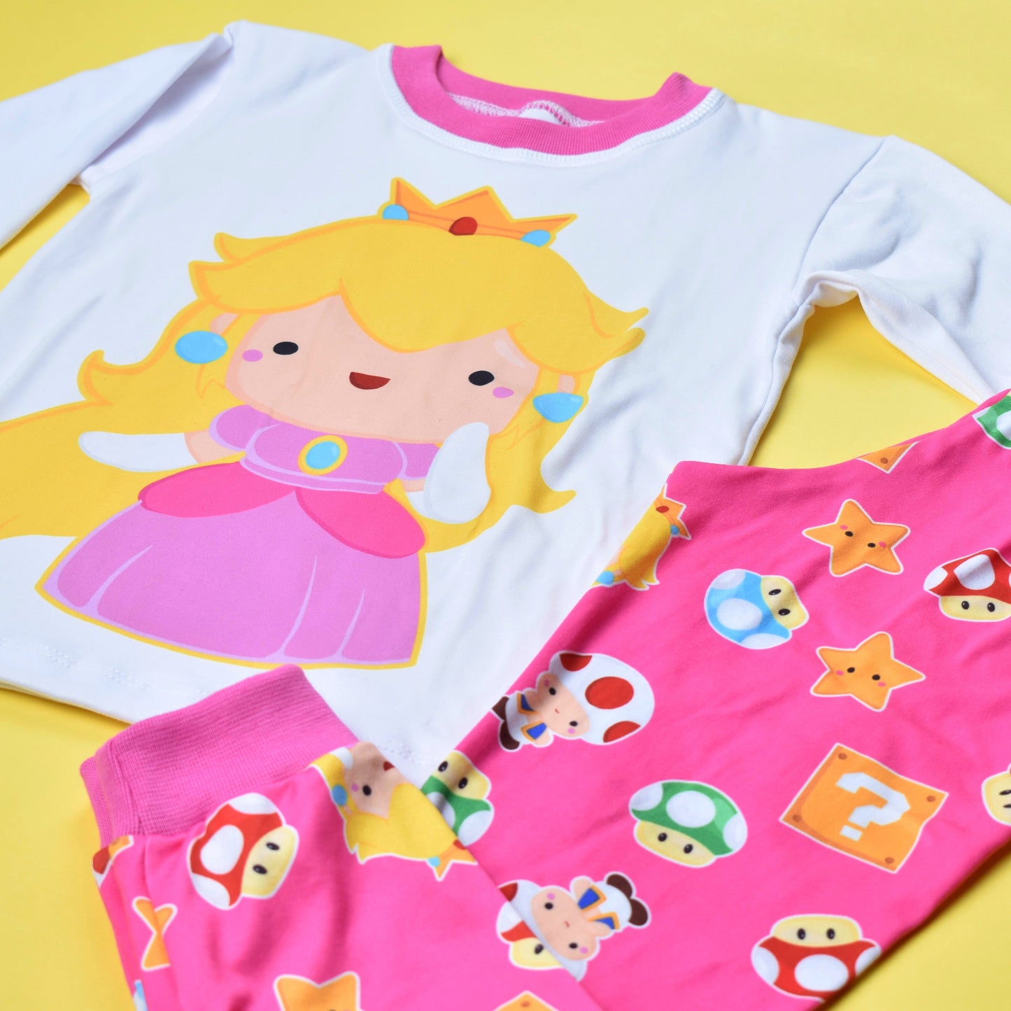 Pijama Peach, la Dulce Rosa 🍑