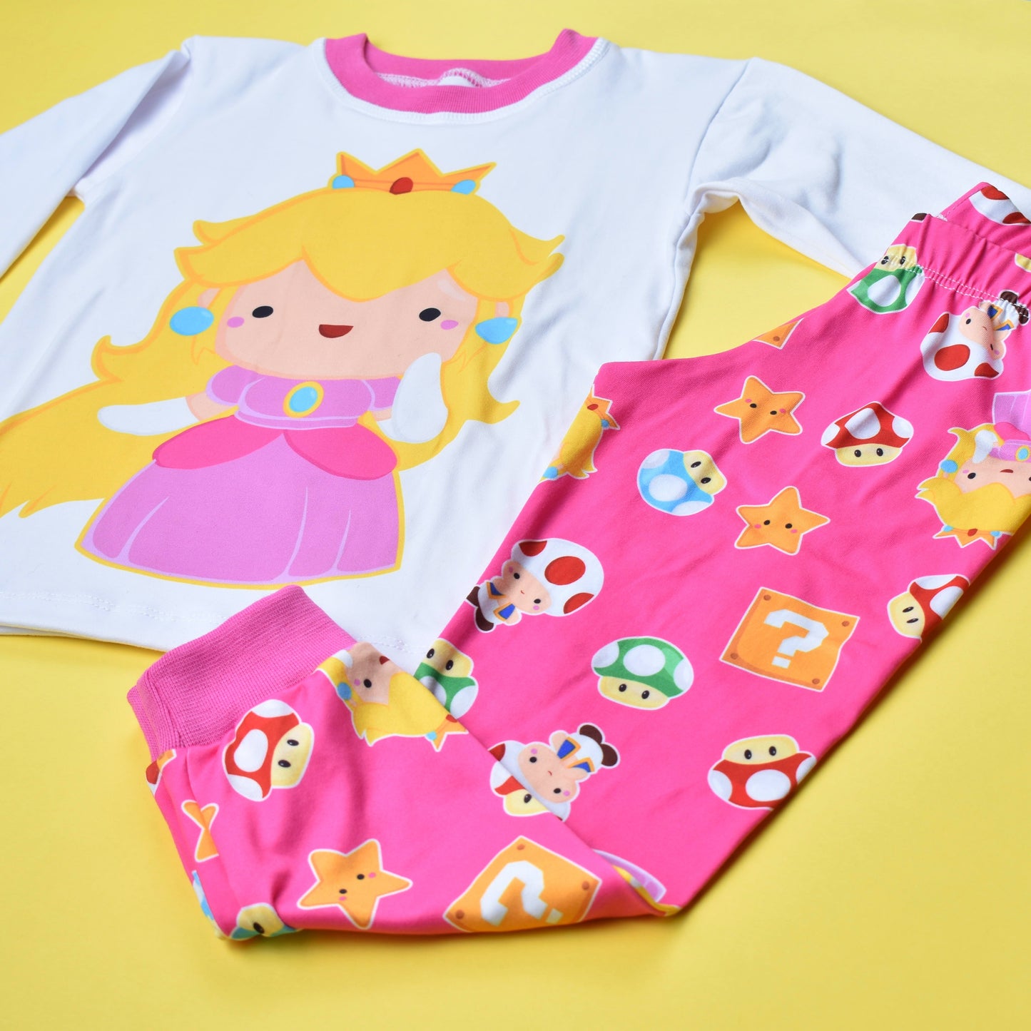 Pijama Peach, la Dulce Rosa 🍑