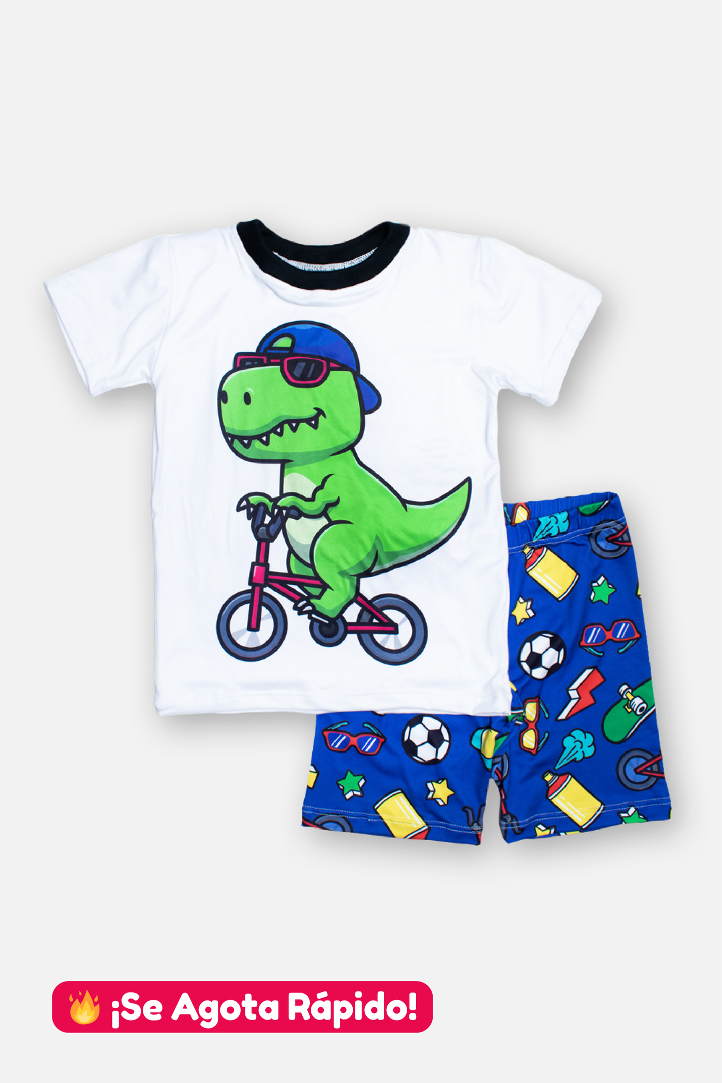 Pijama Roko, el Dino en Bici 🚲
