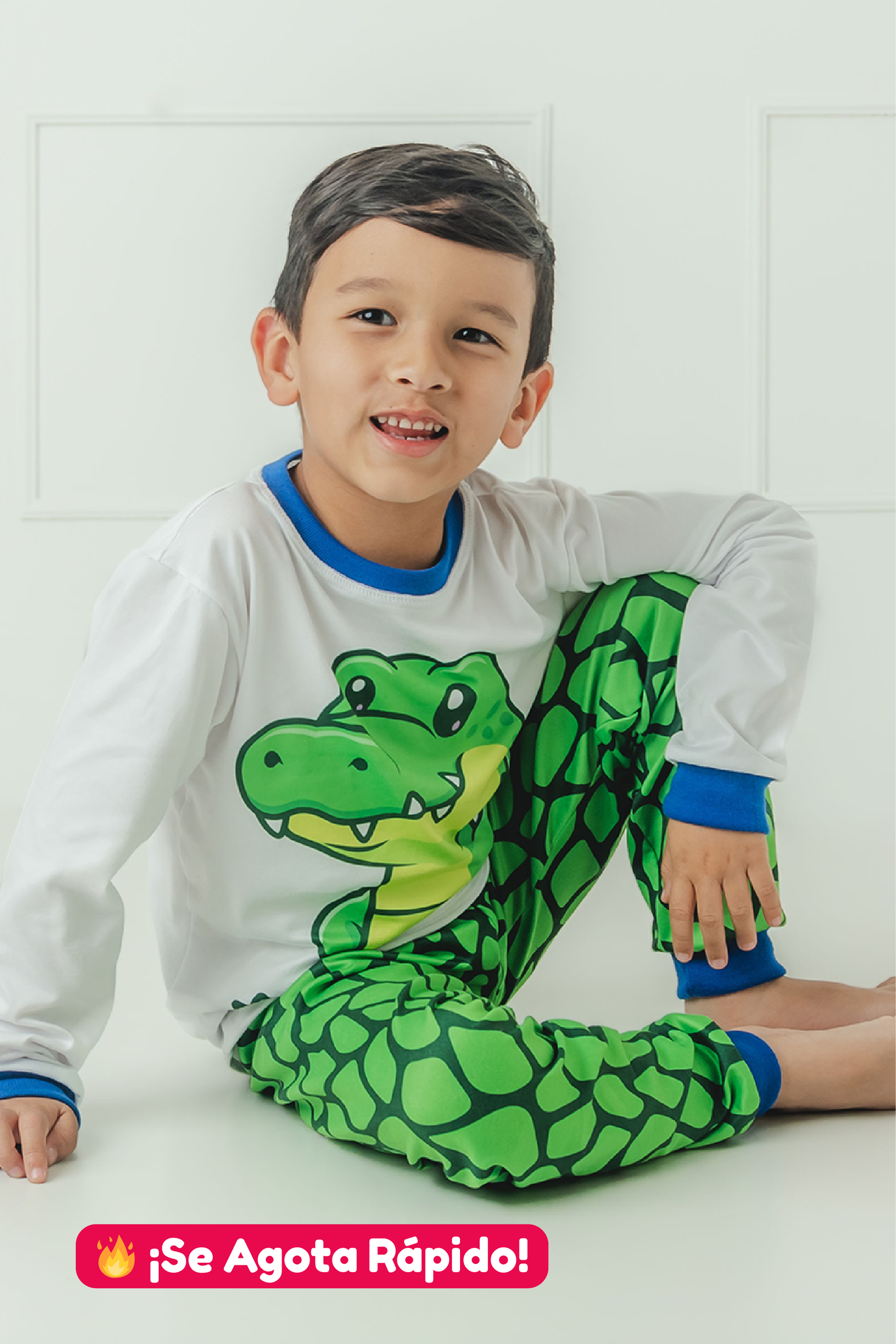 Pijama Lilo, el Cocodrilo Aventurero 🐊
