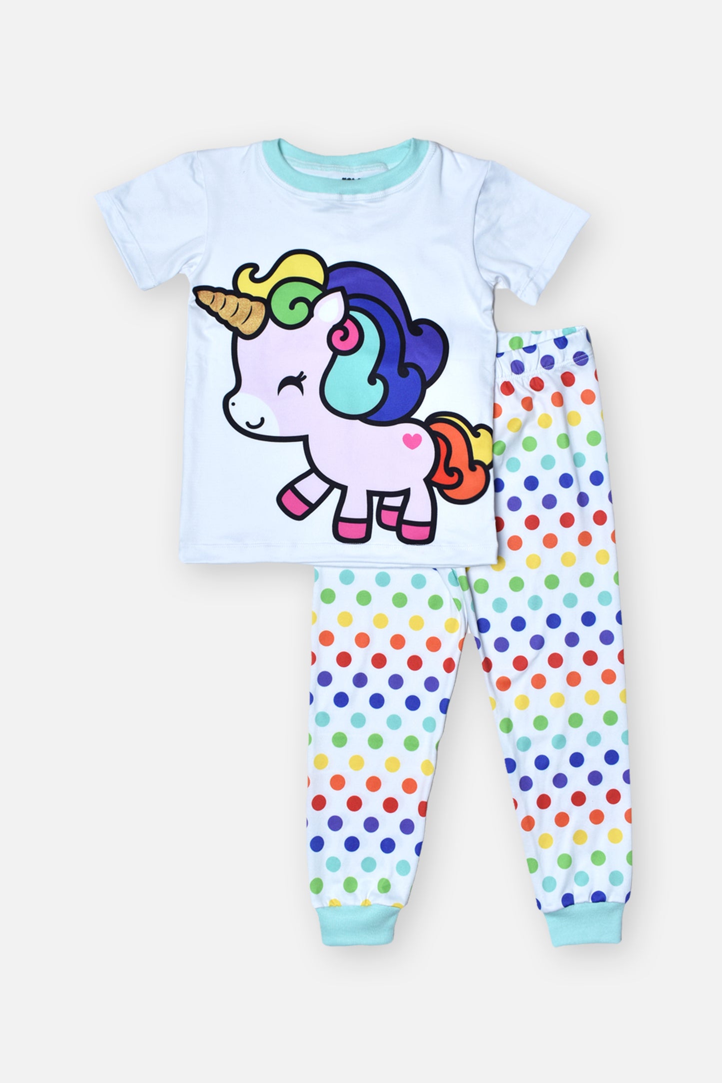 Pijama Unicornio con Lunares 🦄