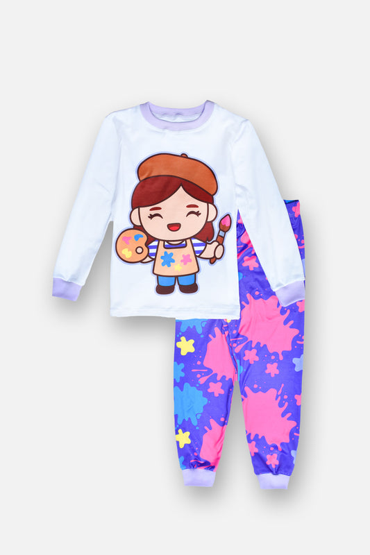 Pijama Sofia, la niña Artista 🎨