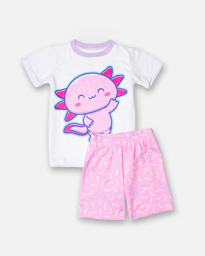 Pijama Rosa, el Axolote 🦎