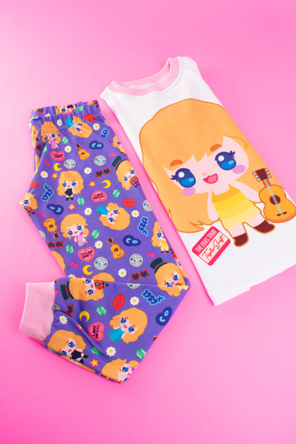 Pijama Taylor Artista Pop 🎶✨