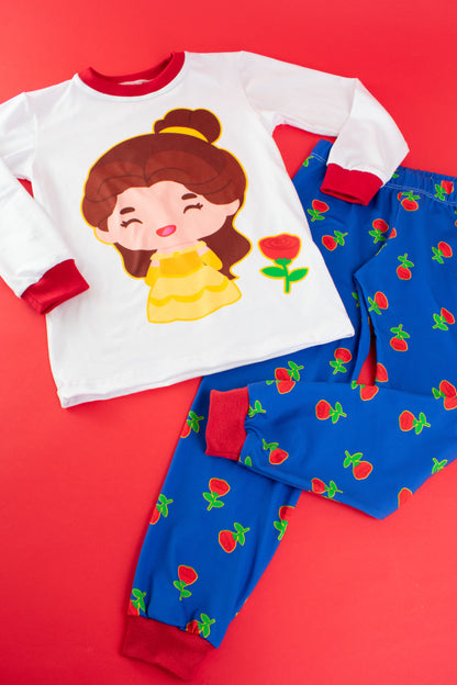 Pijama Princesa Bella Niña 🌹