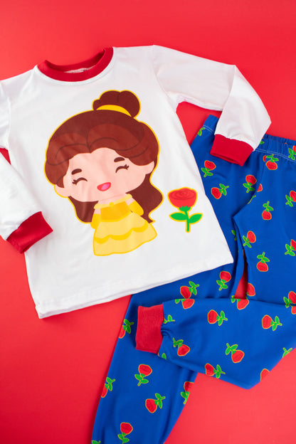Pijama Princesa Bella Niña 🌹
