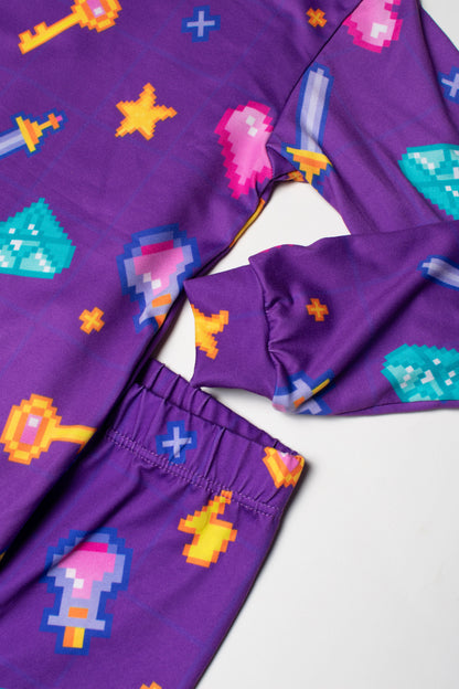 Pijama Cofre del Tesoro Pixel 💜💎