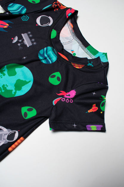 Pijama Vestido Misión: Vecinos Espaciales 🚀🪐