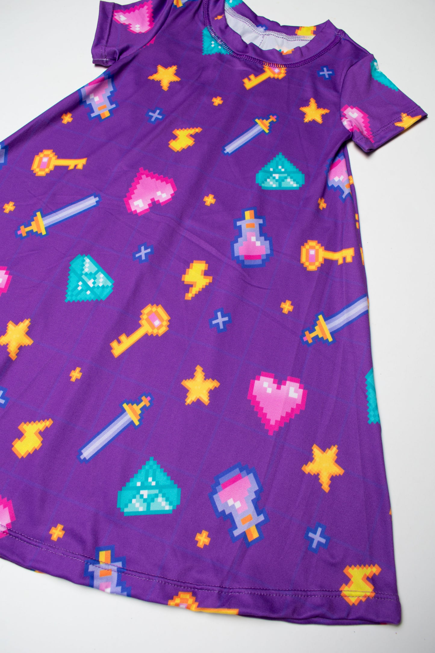 Pijama Vestido Cofre del Tesoro Pixel 💜💎