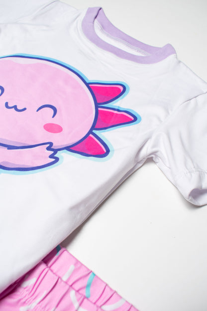 Pijama Rosa, el Axolote 🦎