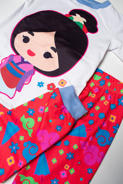 Pijama Mulán, la Valiente 🐉