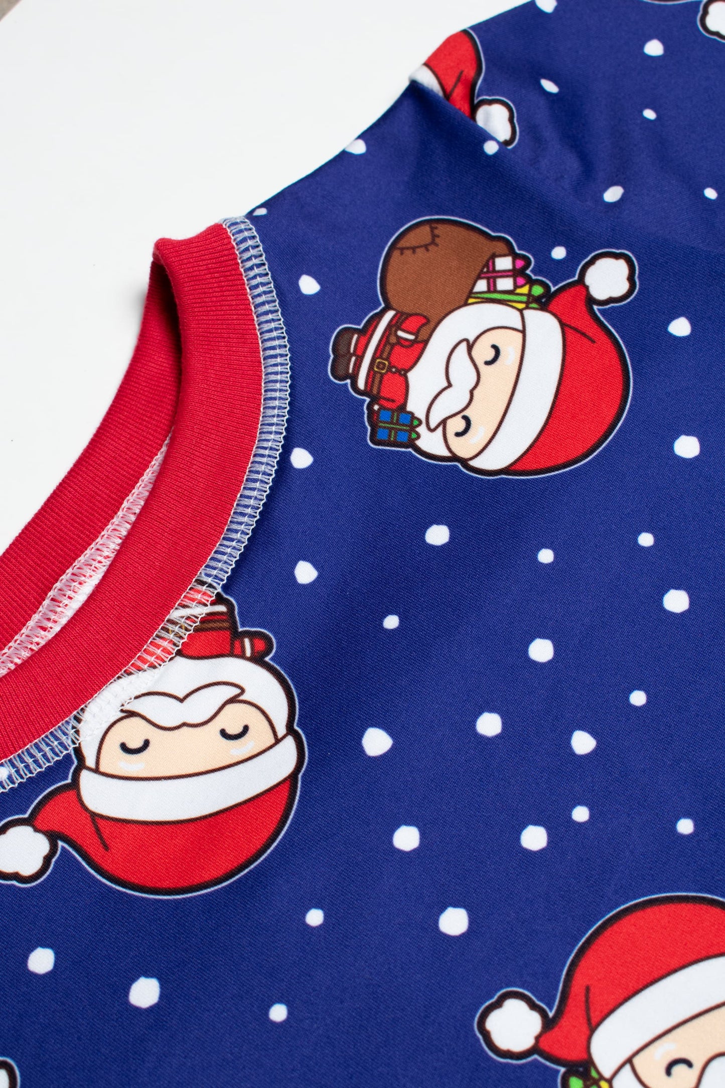 Pijama Noel Azul, el Santa Más Tierno 🎅