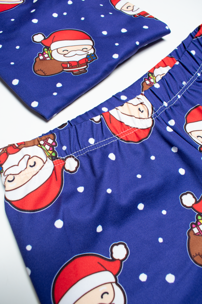 Pijama Noel Azul, el Santa Más Tierno 🎅