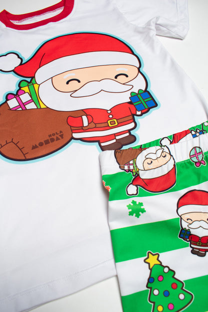 Pijama Noel, el Santa de Rayas 🎄