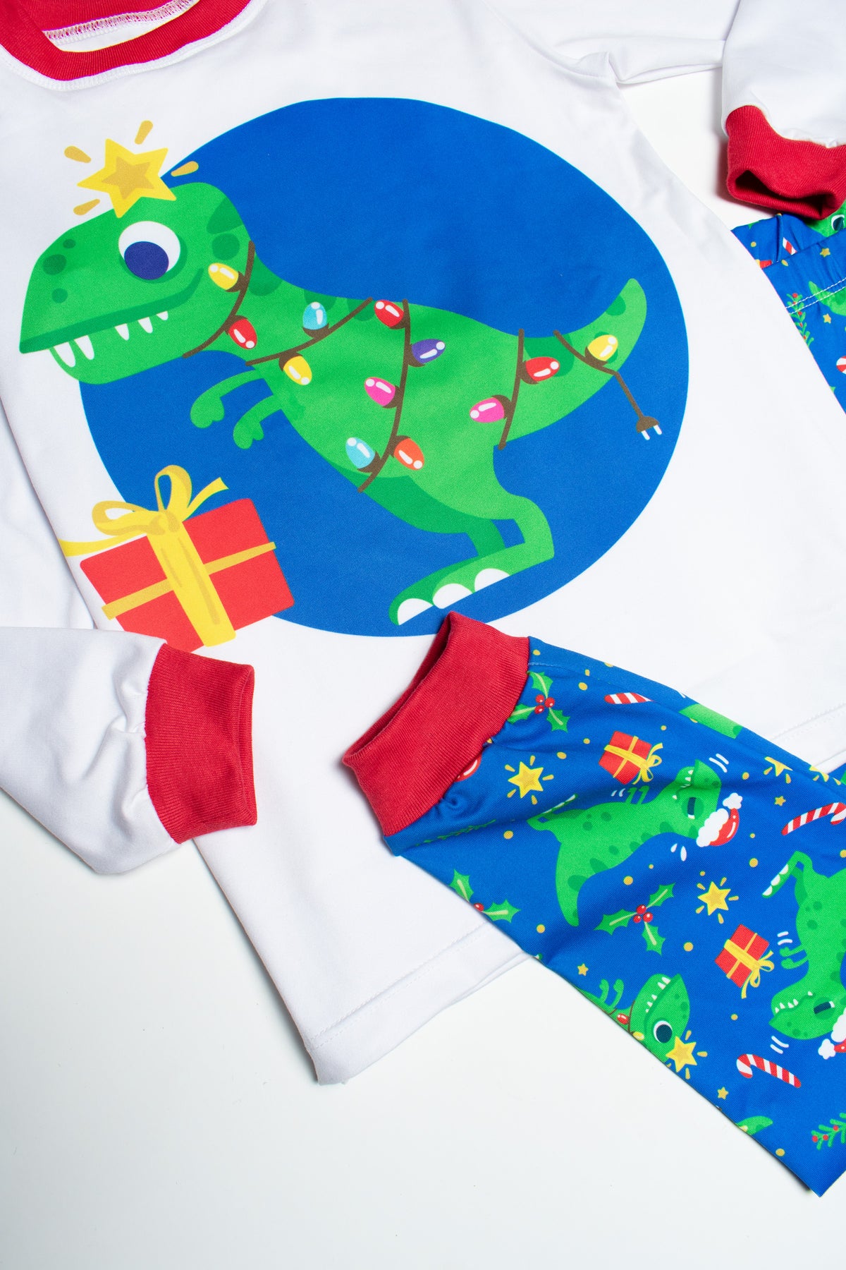 Pijama Rex, el Dino Navideño 🦖