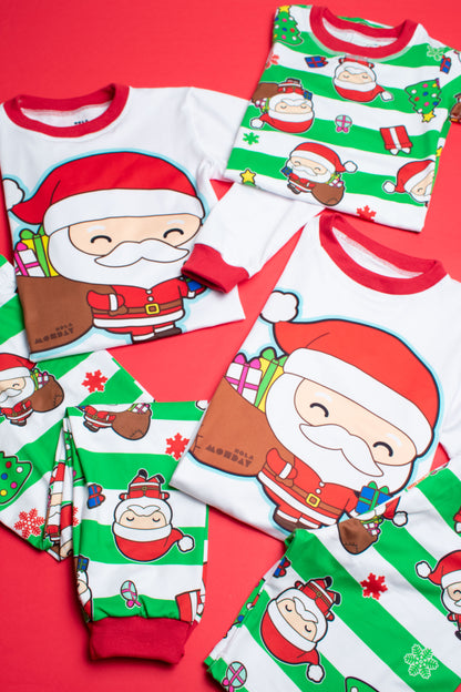 Pijama Noel, el Santa de Rayas 🎄