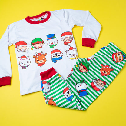 Pijama Navidad Personajes 🎄🎅🏻