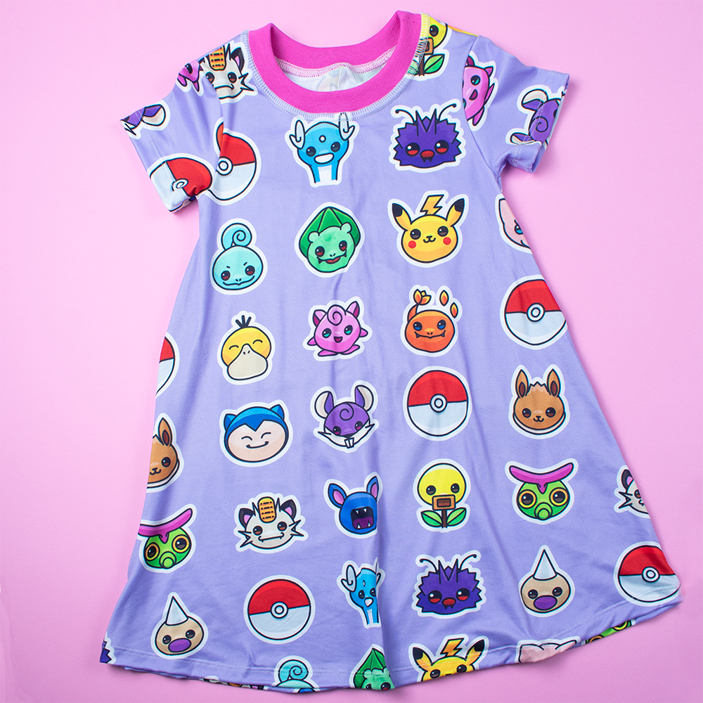 Pijama Vestido Pokemon