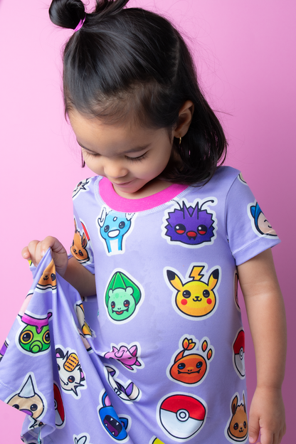 Pijama Vestido Pokemon